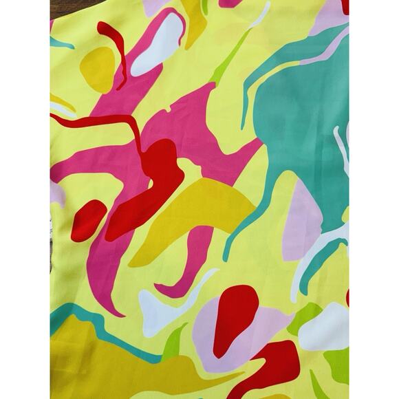 Crosby By Mollie Burch Women’s Tunic Taffy Pattern V-Neck Size Small $175 - Picture 3 of 10